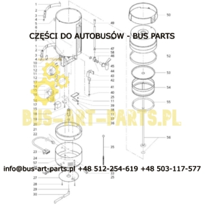 POJEMNIK FILTRA CAFFE BAR TM CAFEPERFECT CP40