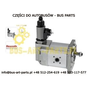 HYDROMOTOR NAPĘD HYDRAULICZNY WENTYLATORA MAN LION COACH