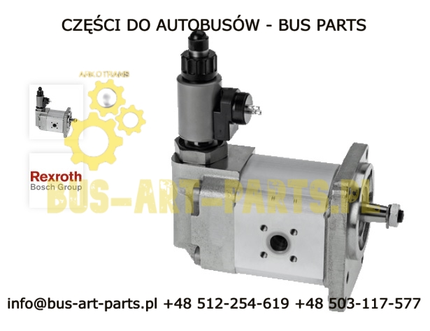 HYDROMOTOR NAPĘD HYDRAULICZNY WENTYLATORA MAN LION COACH
