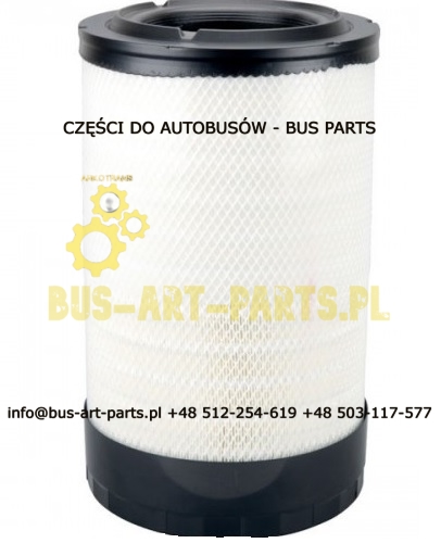 FILTR POWIETRZA BOVA VDL FUTURA II EURO 6 SILNIK DAF MX L-515 WYSOKI