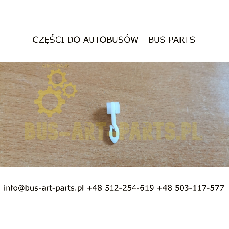 ŻABKA SPINKA FIRANKI ZASŁONKI SETRA S3.. MERCEDES TOURINO NA 2 ROLKACH