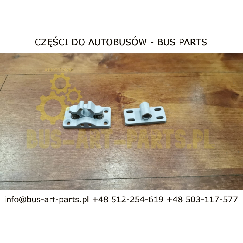 ZATRZASK SCHOWKA NAD KIEROWCĄ PILOTEM MERCEDES SETRA