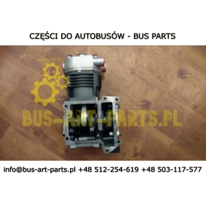 KOMPRESOR POWIETRZA SETRA S315UL MERCEDES O405 INTEGRO O550 SILNIK OM447HLA PO  99- ROKU CYLINDER FI-100 A4471303615