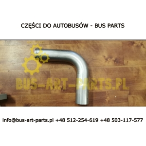 KOLANKO WYLOTU SPALIN WEBASTO 70MM/70MM WEWNĄTRZ / ZEWNĄTRZ