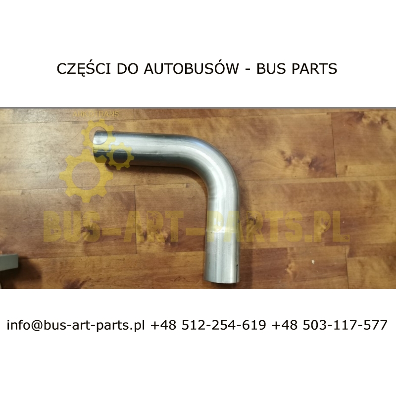 KOLANKO WYLOTU SPALIN WEBASTO 70MM/70MM WEWNĄTRZ / ZEWNĄTRZ