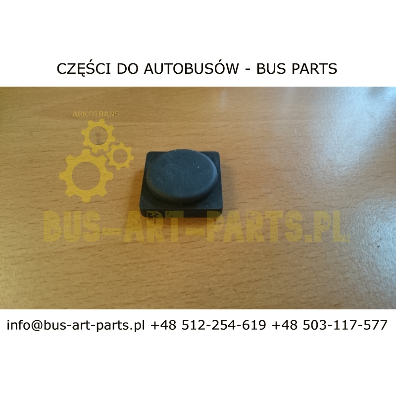 GUMKA OSŁONA PRZYCISKU Q-27mm STARY TYP DO -2011 DO KLAMKI METALOWEJ SETRA S4..MERCEDES TOURISMO TRAVEGO POD OTWÓR W KLAMCE FI-2