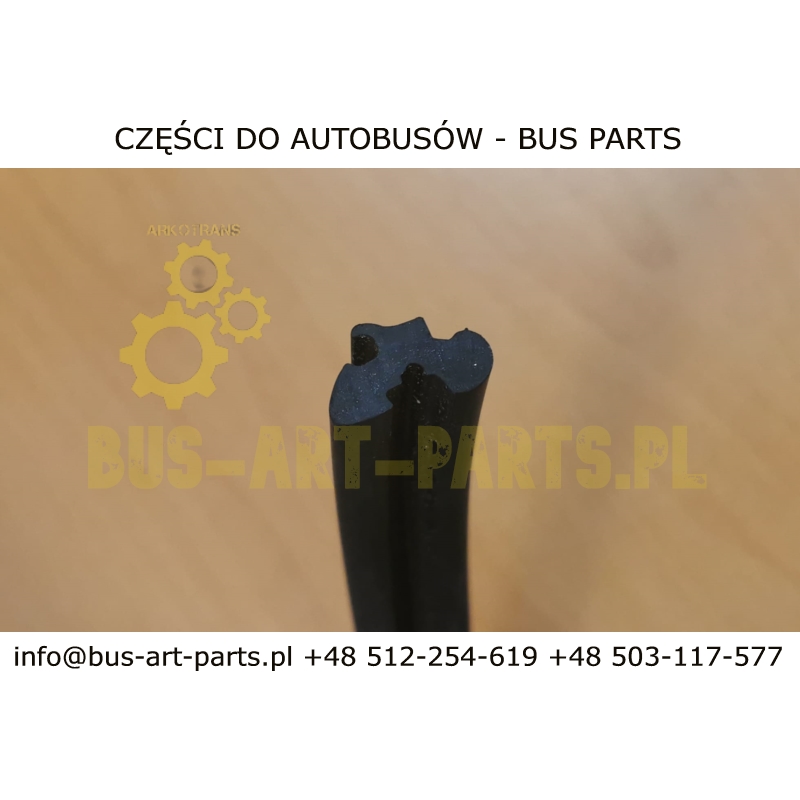 ZAWIAS GUMOWYŁĄCZNIK  KLAPY MAN LON COACH REGIO 1 METR