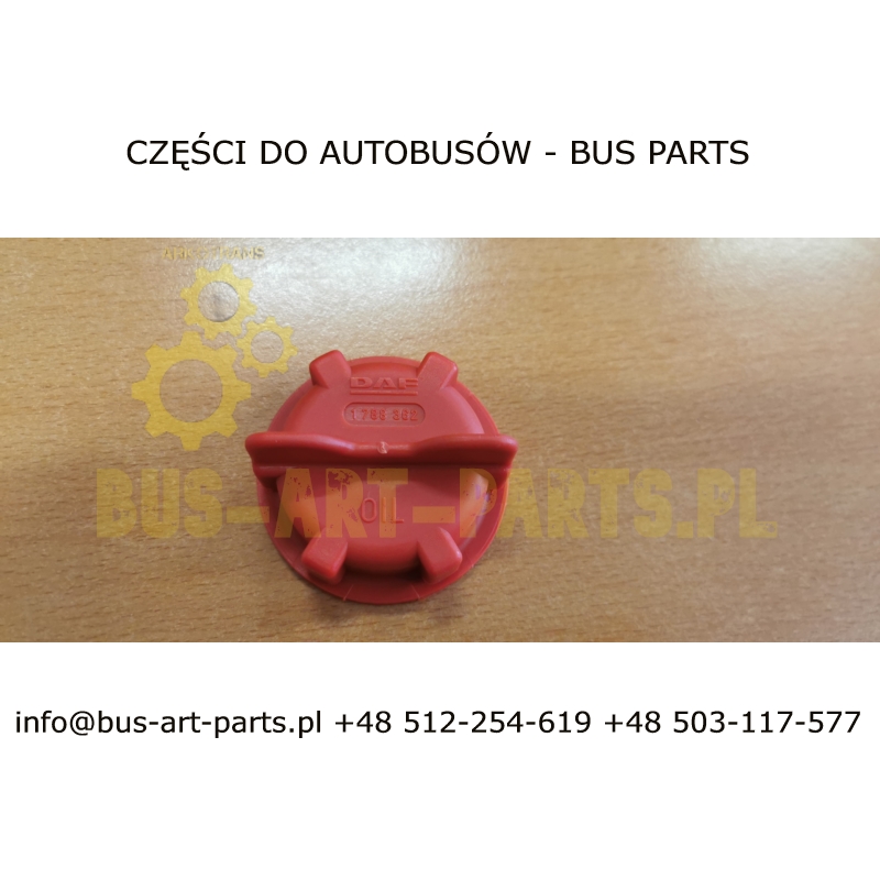 KOREK WLEWU OLEJU FI-48 NA GWINT BOVA SOLARIS SIL DAF PR EURO 4 5