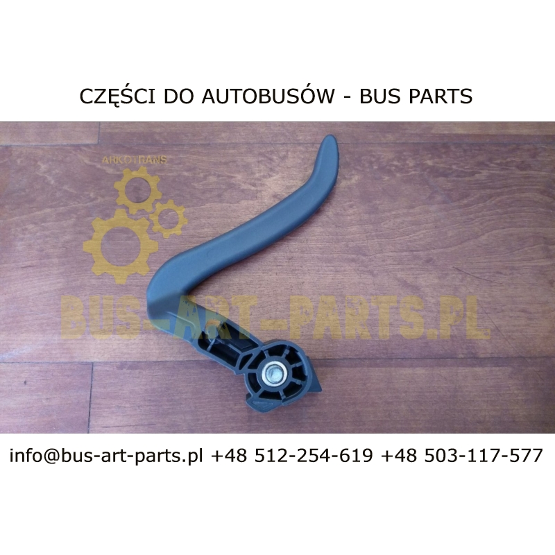 DŹWIGNIA ZWALNIANIA SIŁOWNIKA PRAWY FOTELA NSC EVOBUS PO 2009- SETRA S4.. MERCEDES TOURISMO TRAVEGO
