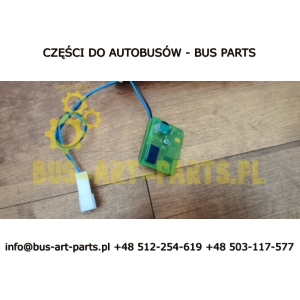 PŁYTKA ELEKTRONICZNA ZAWORU OTWIERANIA DRZWI MERCEDES INTEGRO TOURISMO SETRA S4.. S3.. GT GT-HD S4..UL NF DO ZAWORU 6178MB 8378M