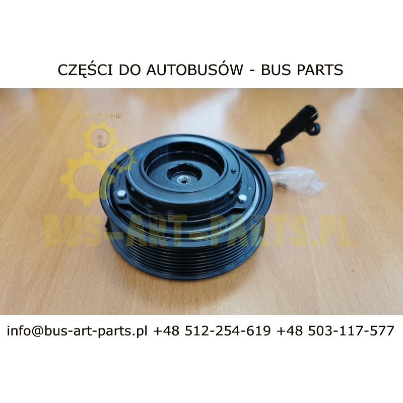 SPRZĘGŁO KOMPRESORA KLIMATYZACJI 6PK BOVA DO SPRZĘGŁA DENSO 6PK VDL II BOVA MAGIQ EURO 4 5 ZAMIENNIK