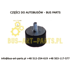 PODUSZKA CHŁODNICY GÓRNA SETRA S4.. MERCEDES TRAVEGO TOURISMO GÓRNA 0009870439 A0009870439 / MOCOWANIE MODULATORA ABS 1464MB