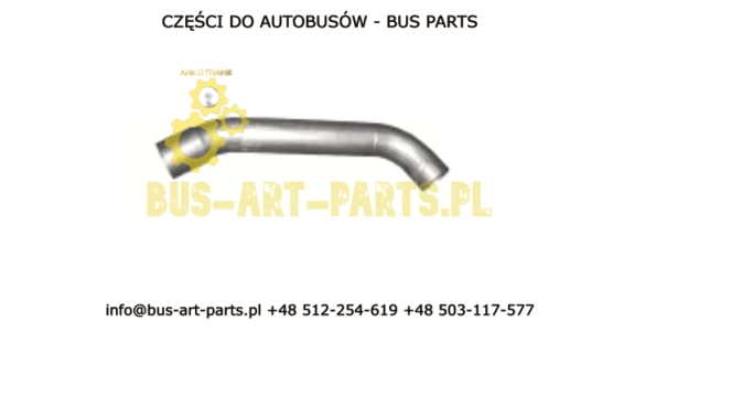 RURA WYDECHOWA MERCEDES TOURINO O510 - WLOTOWA DO TŁUMIKA  A4444920401  4444920401