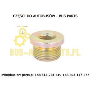 KOREK SPUSTOWY SKRZYNI BIEGÓW RETARDERA M30X1,5 SETRA S4.. MERCEDES TRAVEGO TOURISMO