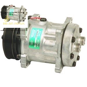 KOMPRESOR KLIMATYZACJI UNIVERSALNY 6PK 12V FI-119 SP-15 SP15 740353 DEPHI  ZAMIENNIK