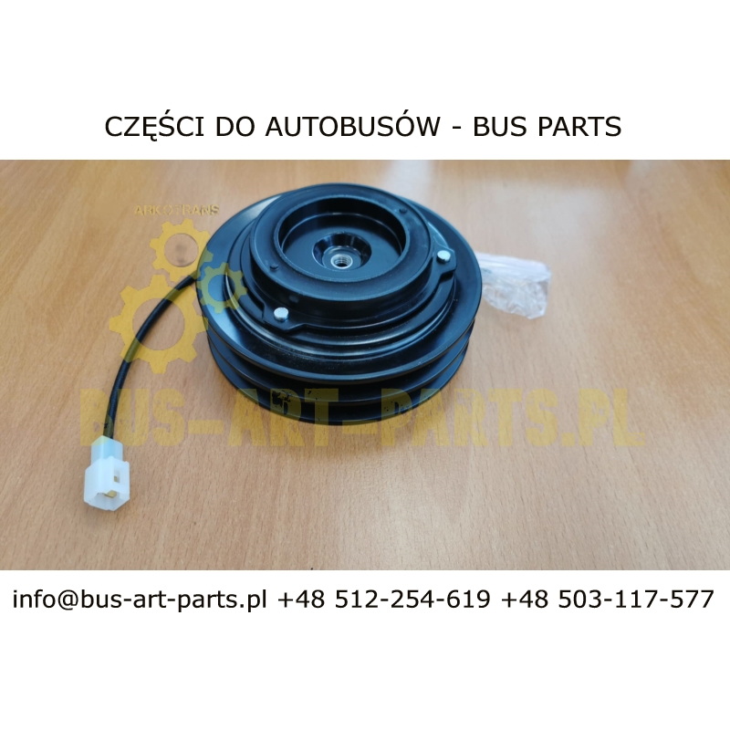 SPRZĘGŁO KOMPRESORA KLIMATYZACJI BOVA DO SPRZĘGŁA DENSO DO PASKA 2AVP13X2516 VDL BOVA MAGIQ EURO 5 247300-5550