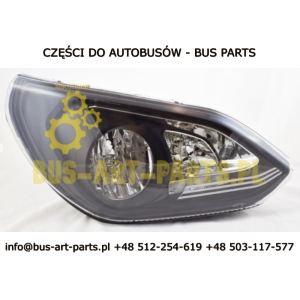 REFLEKTOR PRAWY SETRA S5.. S511 S515 S516 S517 S519 HD  H7 ZAMIENNIK