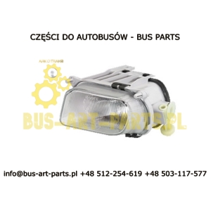 HALOGEN PRZECIWMGIELNY LEWY SETRA S4.. MERCEDES TRAVEGO I TOURISMO II ZAMIENNIK