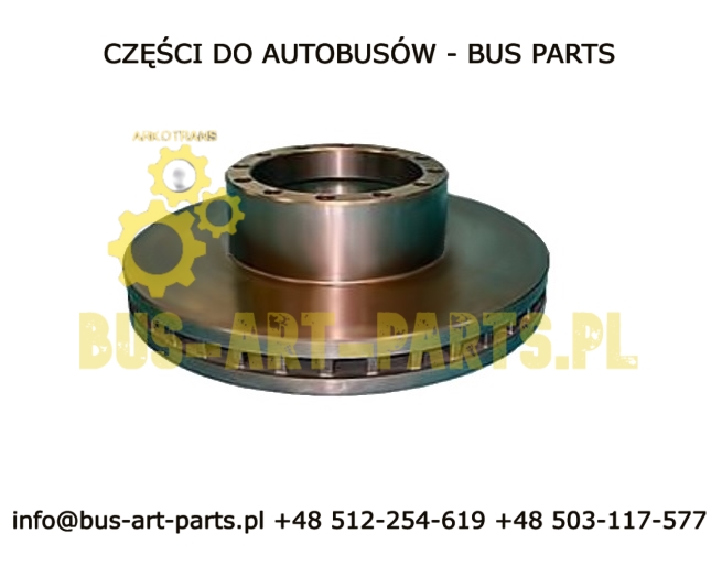 TARCZA HAMULCOWA VAN HOOL EOS T815 CL5 ZACISKI HYDRAULICZNE