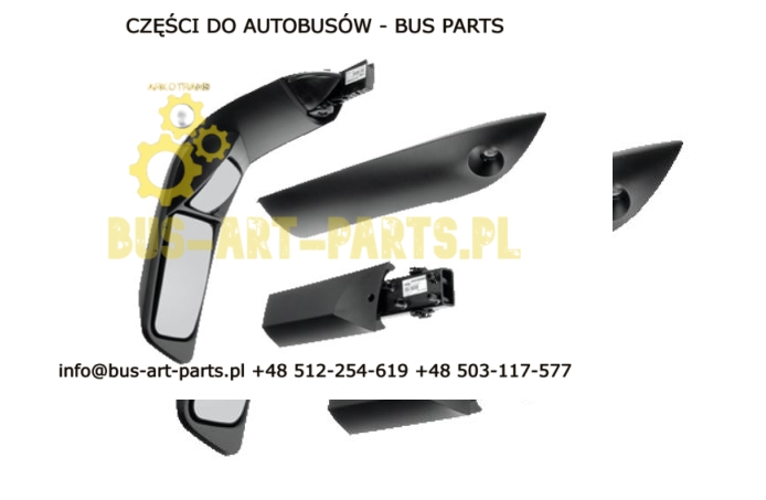 LUSTERKO LEWE SETRA S5.. HD HDH  MERCEDES TOURISMO TRAVEGO EURO 6 BM410 BEZ OSŁONY CZOŁOWEJ SKŁADANE MANUALIE A4108104416 410810