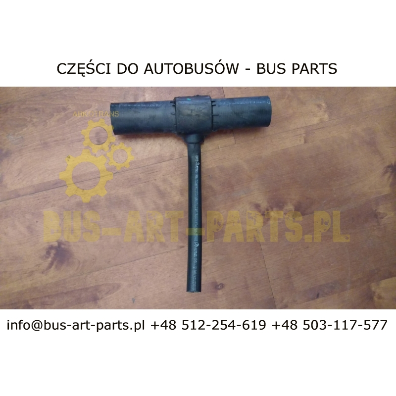 TRÓJNIK PRZEWÓD UKŁADU OGRZEWANIA SETRA S3.. S4.. S5..  MERCEDES TRAVEGO TOURISMO 38/14/38 TRÓJNIK