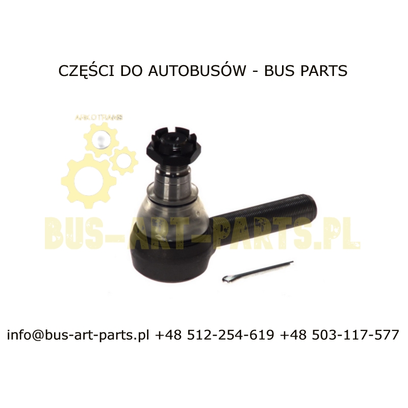 KOŃCÓWKA  DRĄŻKA KIEROWICZEGO M24X1.5/M24X1.5 LE 27/30MERCEDES O350 O404