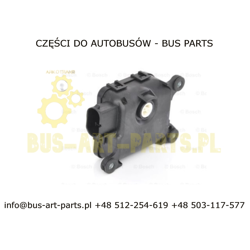 SILNIK NASTAWCZY OGRZEWANIA KLIMATYZACJI 24V BOSCH RENAULT SCANIA SOLARIS SOLBUS VAN HOOL VOLVO