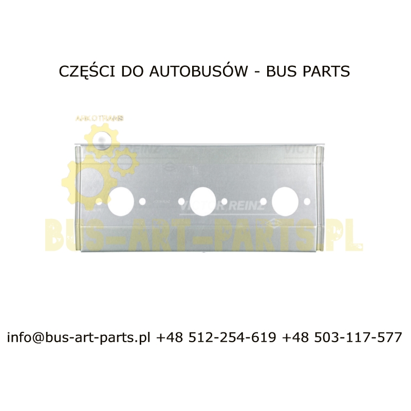 USZCZELKA KOLEKTORA WYDECHOWEGO SETRA S3.. MERCEDES INTEGRO TOURISMO E3 E4 OM457HLA LEŻĄCE