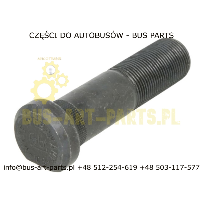 SZPILKA KOŁA VAN HOOL T9.. T915 MOST EATON NA PIASCIE Z ŁOŻYSKIEM KOMPAKTOWYM 10721083