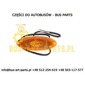LAMPA OBRYSOWA POMARAŃCZOWA VAN HOOL T9.. T915 T916 T917