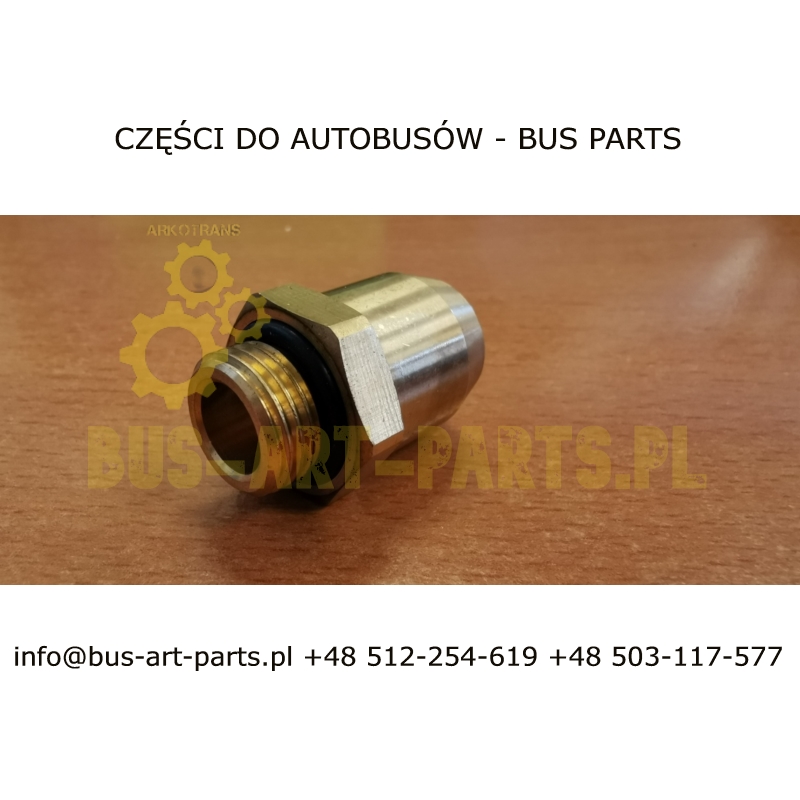 SZYBKOZŁĄCZE METALOWE TEKALANU RAUFOSS M12X1,5/Q-8 BOVA SETRA