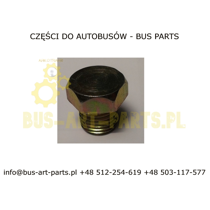 KOREK ZAŚLEPKA PNEUMATYCZNA  M12*1,25K