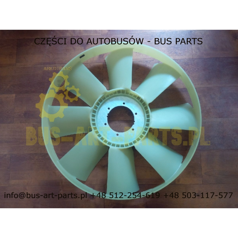 WENTYLATOR CHŁODNICY BOVA 2002- EURO 3