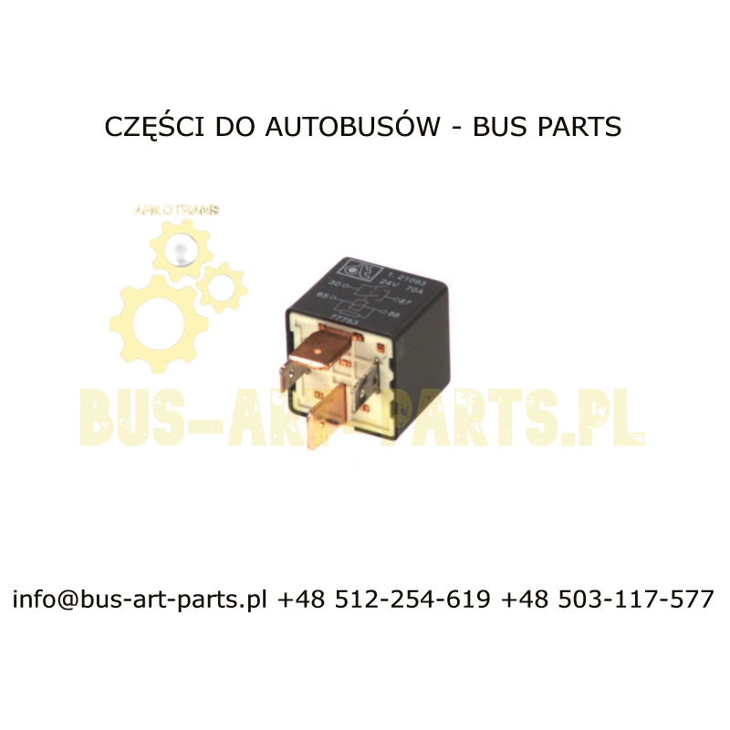 PRZEKAŹNIK  24V 70A MAXI BOVA