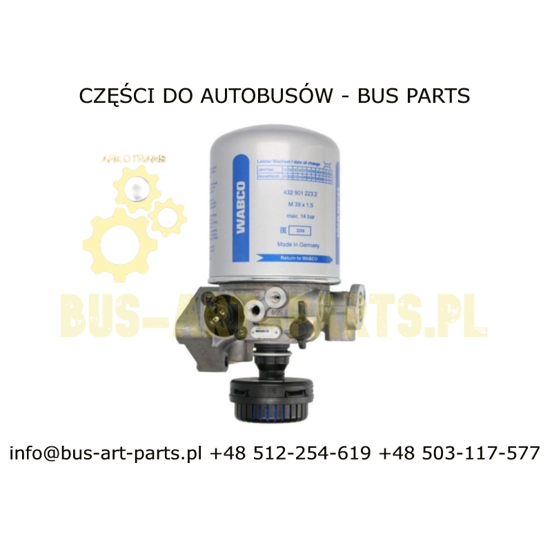 ZAWÓR OSUSZACZA VDL EURO 6