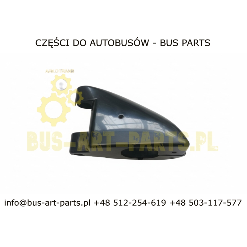 OBUDOWA RAMIENIA LUSTERKA POJAZDY SZYNOWE PESA TYP 300 MODEL 308 PRAWA 4370011-D 4370011-I