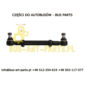 DRĄŻEK KIEROWNICZY LEWY PRAWY VAN HOOL T9.. L-550 10861014 DŁUGIE KOŃCÓWKI