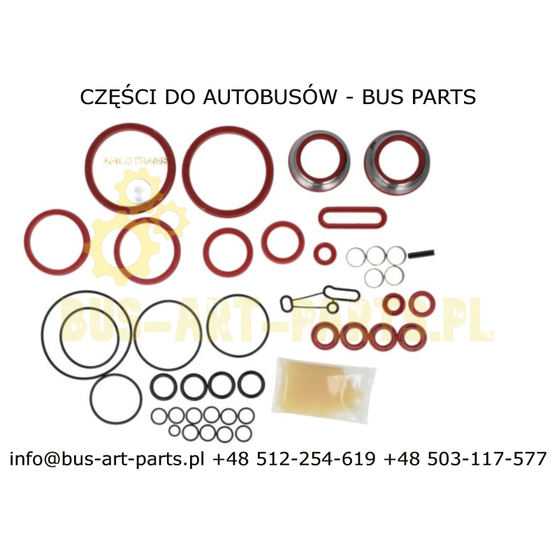ZESTAW NAPRAWCZY CYLINDRÓW WYBIERAKA AS-TRONIC 12AS ODPOWIEDNIK ZESTAWU 4213559482 + USZCZELKI WYBIERAKA POZIOMEGO 4213559342