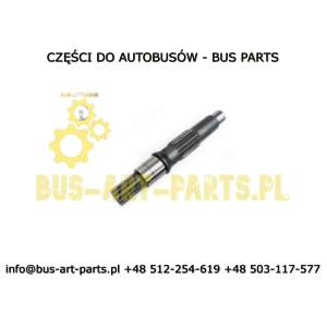 WAŁEK NAPĘDOWY POMPY HYDRAULICZNEJ DO POMPY HYDRAULICZNA HYDRONAPĘDU WENTYLATORA MAN VDL NA SILNIKU REXROTH 30076079  81.06650-6