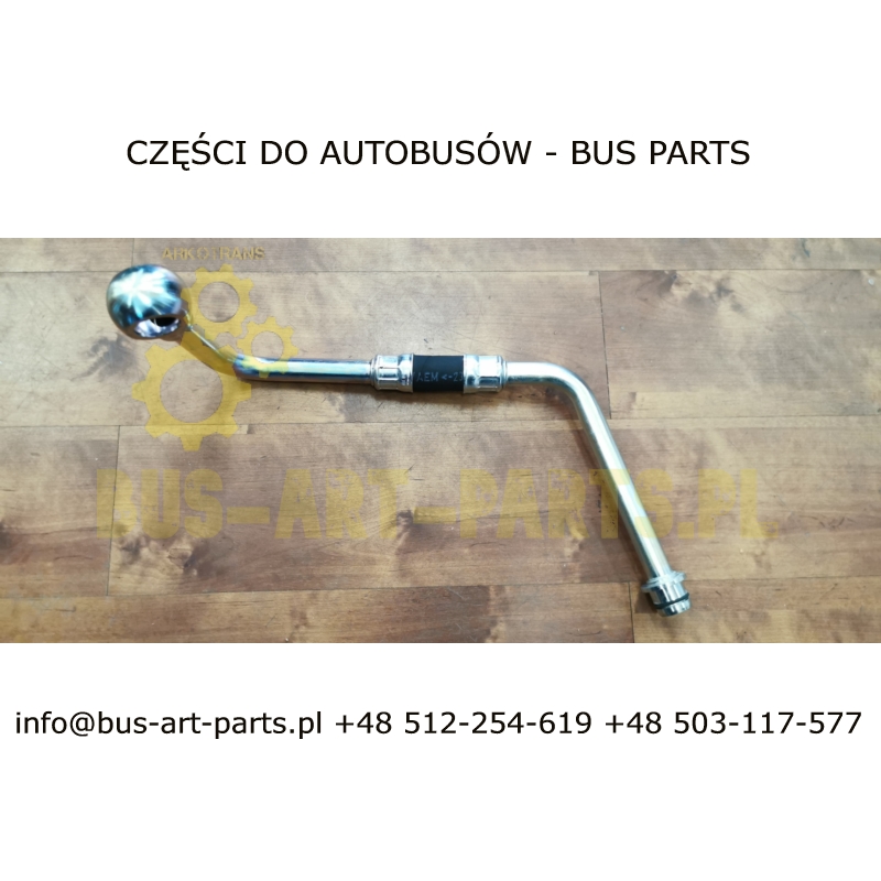 PRZEWÓD POWROTNY FILTRA OLEJU MERCEDES OM457HLA SETRA MERCEDES