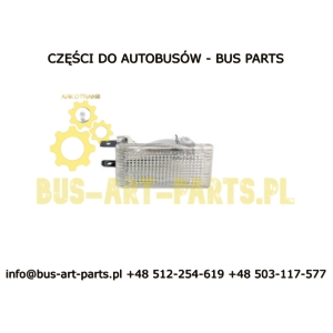LAMPA PODŚWIETLENIA STOPNI I LUKU BAGAŻOWEGO MERCEDES O350 SETRA S4.. 55X30mm