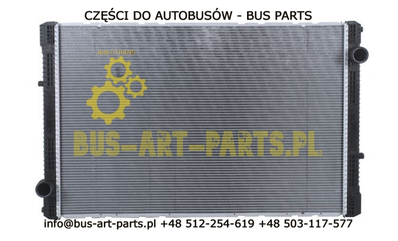 CHŁODNICA WODY MERCEDES TOURISMO EURO 4 INTEGRO EURO 3 SETRA S4..UL