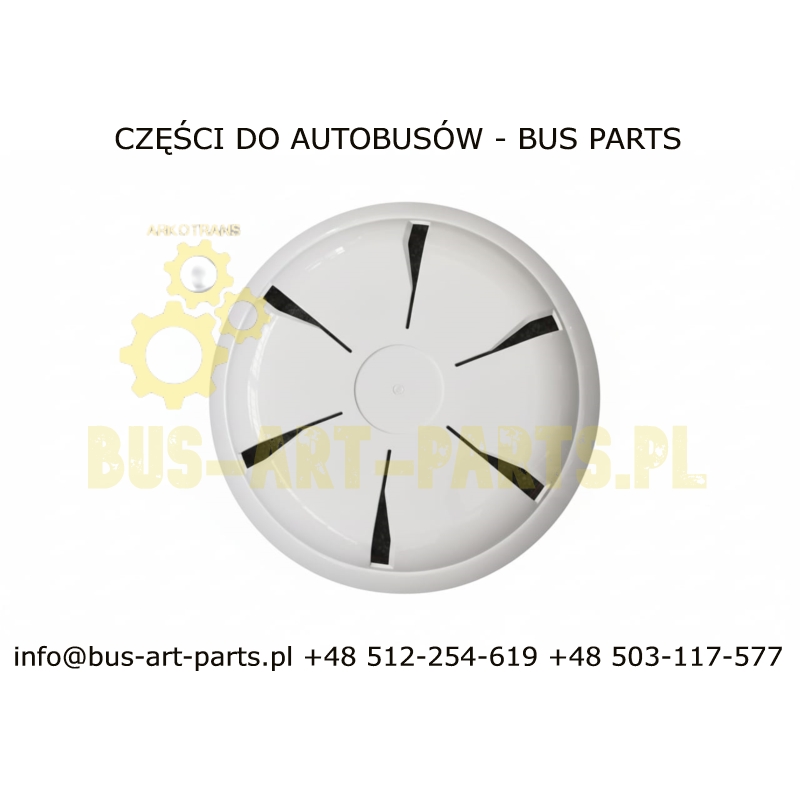 KOŁPAK KOŁA BIAŁY WERSJA SETRA S5.. 10 WYCIĘĆ A4104000425 4104000425