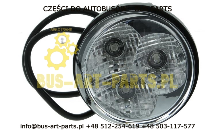 LAMPA DO JAZDY DZIENNEJ LED VAN HOOL PRAWA HELLA
