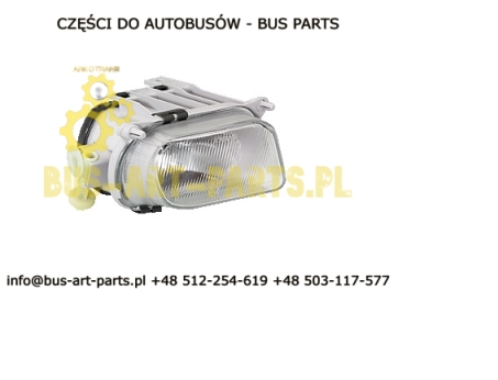HALOGEN PRZECIWMGIELNY PRAWY SETRA S4..MERCEDES TRAVEGO I TOURISMO II ZAMIENNIK