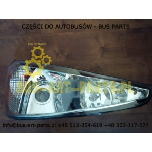 REFLEKTOR PRZEDNI SCANIA IRIZAR NEW CENTURY PRAWY XENON