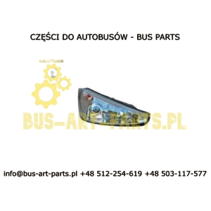 REFLEKTOR PRZEDNI SCANIA IRIZAR NEW CENTURY PRAWY XENON