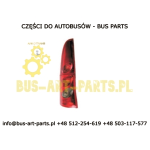 LAMPA ZESPOLONA TYŁ LEWA SCANIA IRIZAR PB