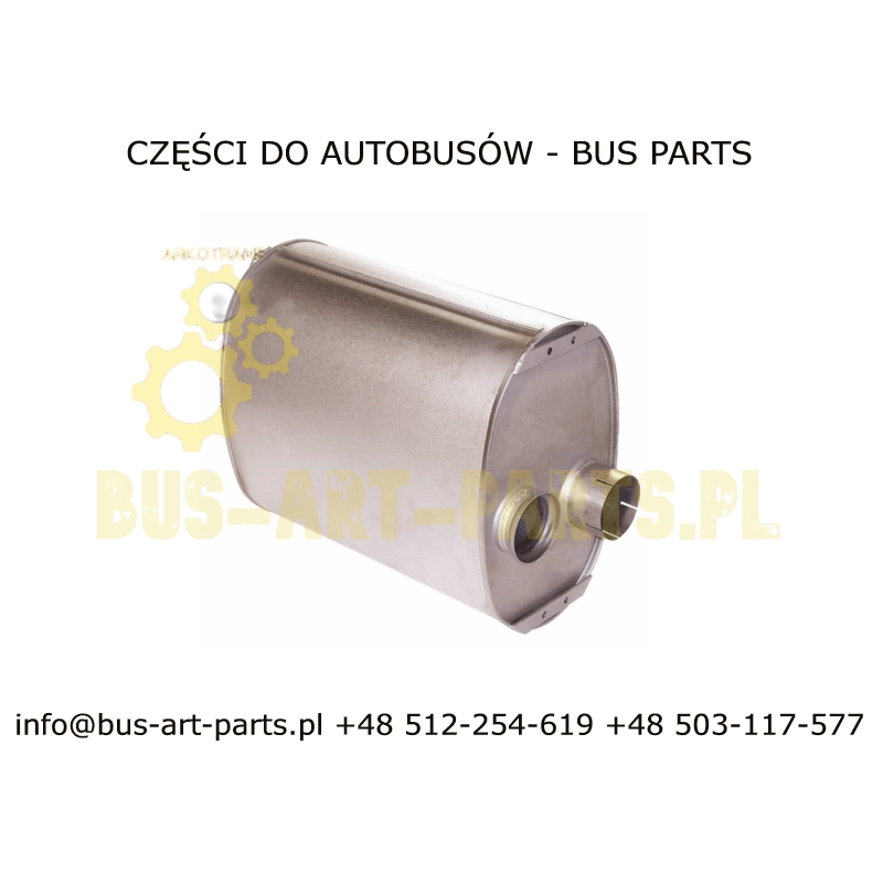 TŁUMIK SETRA S315UL MERCEDES INTEGRO EURO 2 OM447 -2000