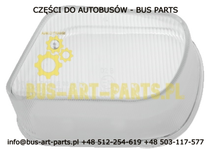 SZKŁO HALOGENU LEWE MERCEDES TOURISMO TRAVEGO SETRA S4..